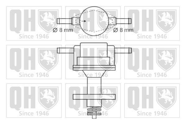 QUINTON HAZELL Kütusepump QFP114